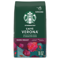 Starbucks Caffe Verona Dark Roast Ground Coffee
