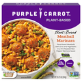 Purple Carrot Plant-Based Meatball Marinara Vegan 22g Protein Frozen Meal