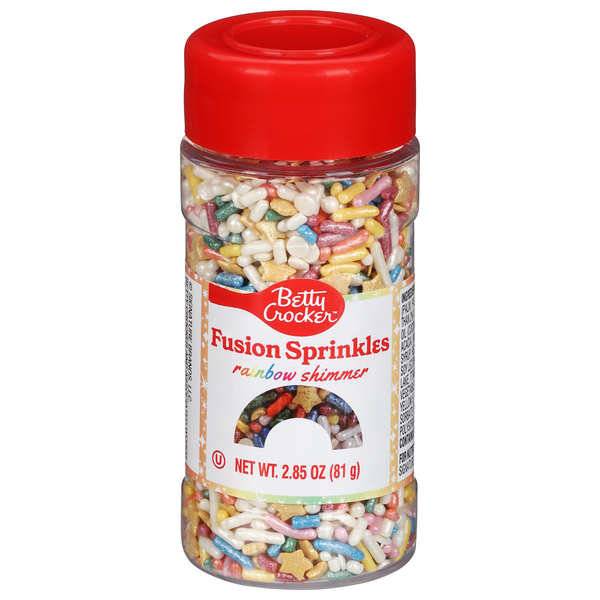 Betty Crocker Rainbow Shimmer Fusion Sprinkles