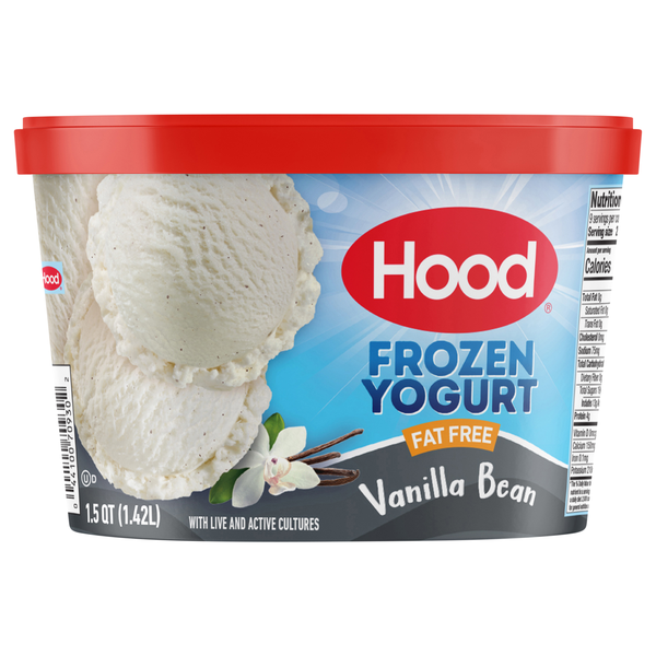 Hood Fat Free Vanilla Bean Frozen Yogurt