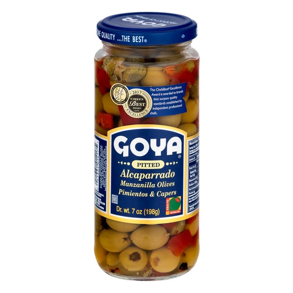 Goya Alcaparrado Pitted Manzanilla Olives with Pimientos & Capers