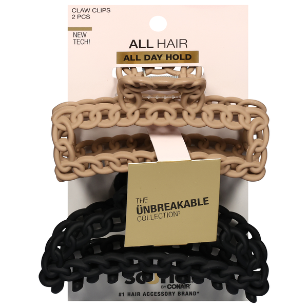 Scunci All Hair Claw Clips