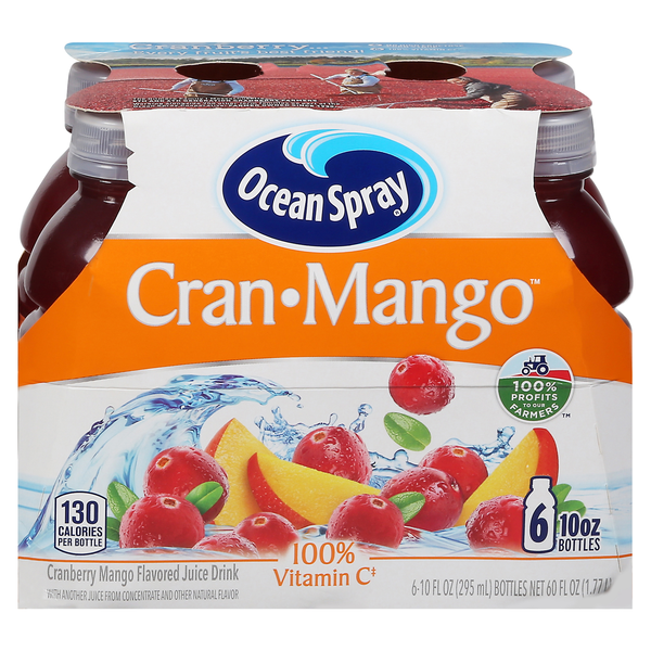 Ocean Spray Cran-Mango Juice Drink - 6 pk