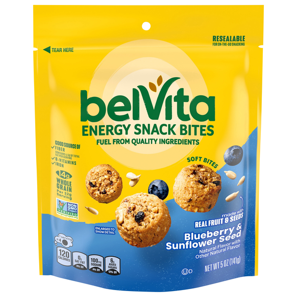 belVita Blueberry & Sunflower Seed Energy Snack Bites