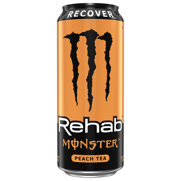 Monster Rehab Peach Tea Energy Drink