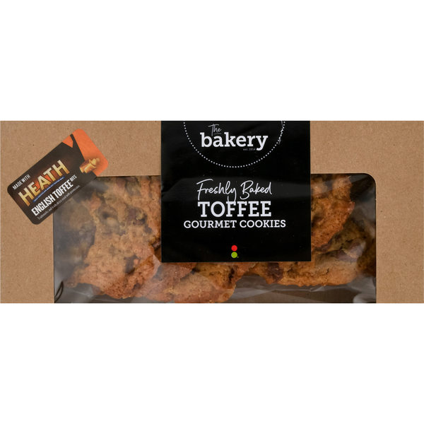 Stop & Shop The Bakery Gourmet Toffee Cookies - 6 ct