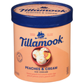 Tillamook Peaches & Cream Ice Cream