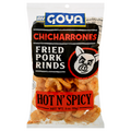 Goya Chicharrones Pork Rinds Hot & Spicy