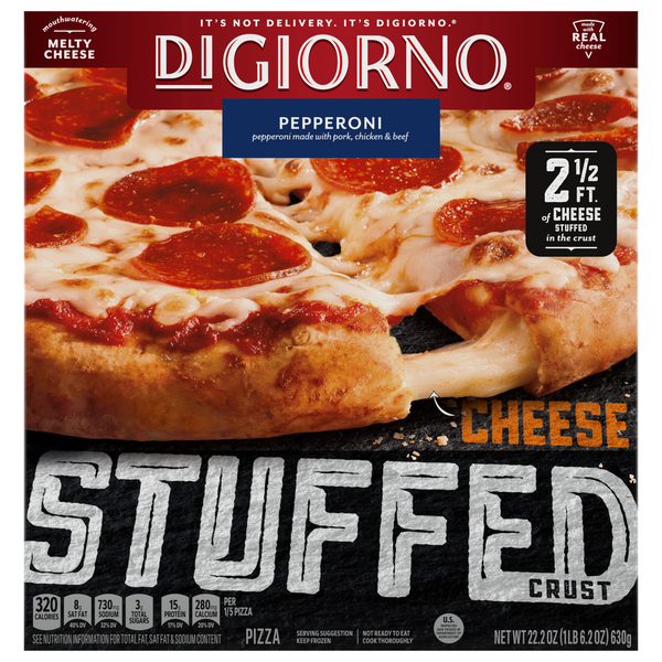 DiGiorno Cheese Stuffed Crust Pepperoni Pizza Frozen