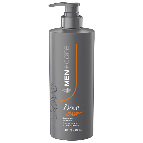 Dove Men+Care Thick & Strong 2-in-1 Shampoo & Conditioner