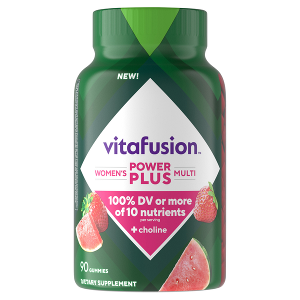 vitafusion Power Plus Women's Multi Strawberry & Watermelon Gummies
