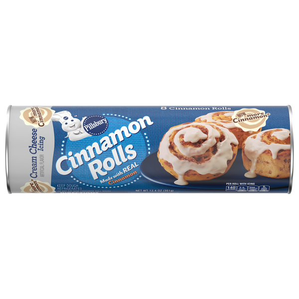 Pillsbury Cinnamon Rolls with Cream Cheese Icing - 8 ct