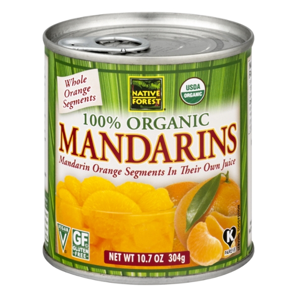 mandarin oranges in juice