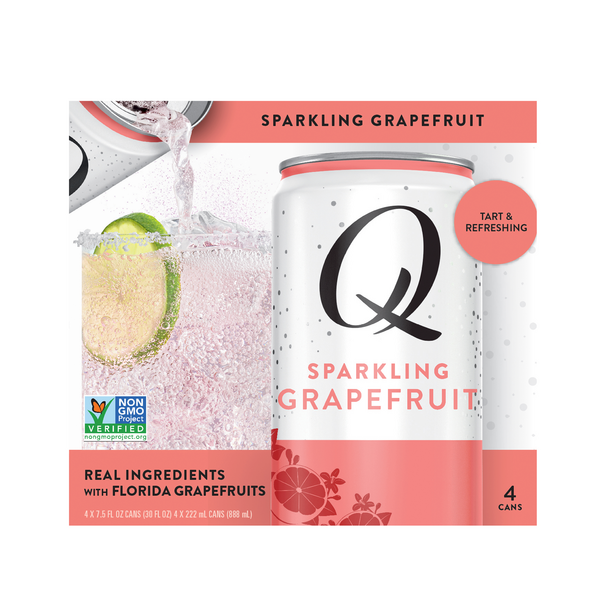 Save on Q Spectacular Grapefruit Soda 4 pk Order Online Delivery Giant