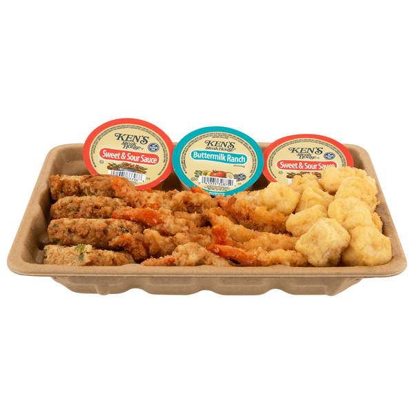 Hannaford Breaded Seafood Medley Meal Kit