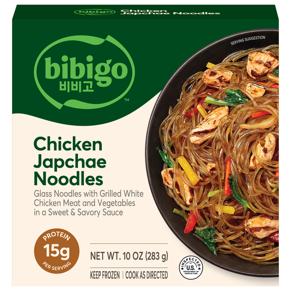 Bibigo Chicken Japchae Noodles Frozen