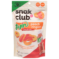 Snak Club Mild Tajin Chili & Lime Seasoned Peach Rings Gummies