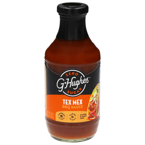 G Hughes Zero Sugar Tex Mex BBQ Sauce