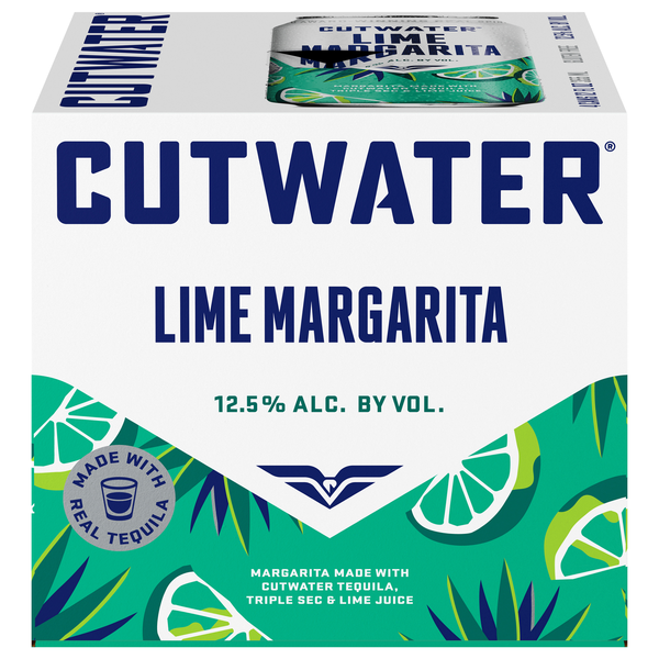 Cutwater Lime Margarita Cocktails - 4 pk