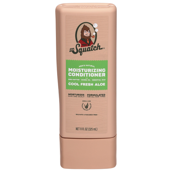 Dr. Squatch Men's Natural Cool Fresh Aloe Moisturizing Conditioner
