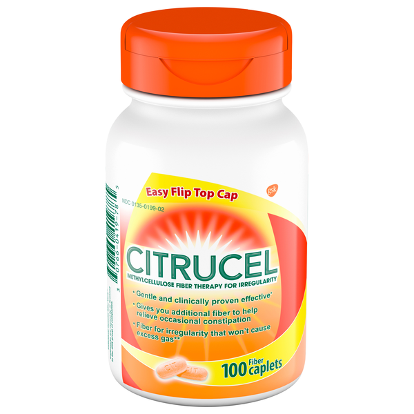 Citrucel with SmartFiber Fiber Orange Caplets