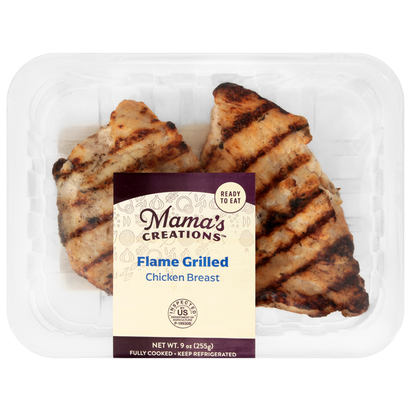 Mama's Creations Flame Grilled Chicken Breast - 2 ct