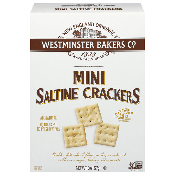 Westminster Bakers Co. Mini Saltine Crackers