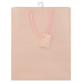 Unique Pastel Gift Bag Peach Large