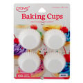 Crave Mini White Baking Cups