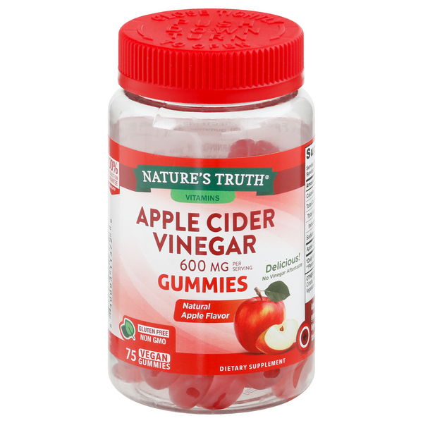 Save on Nature's Truth Vitamins Apple Cider Vinegar Gummies Order