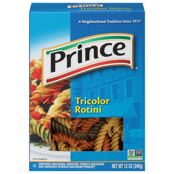 Prince Tri-Color Rotini Pasta