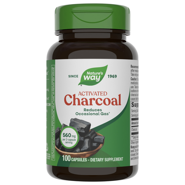 Nature's Way Charcoal Activated Capsules