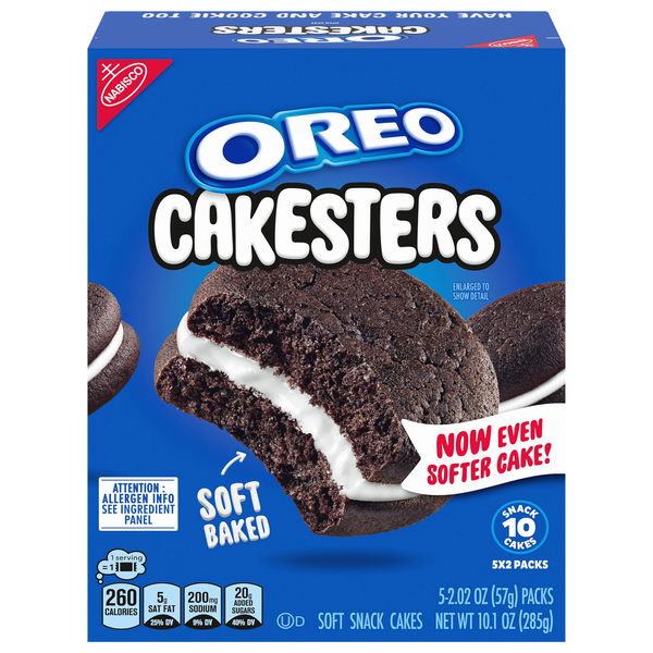 OREO Cakesters Soft Snack Cakes 2 ea - 5 ct