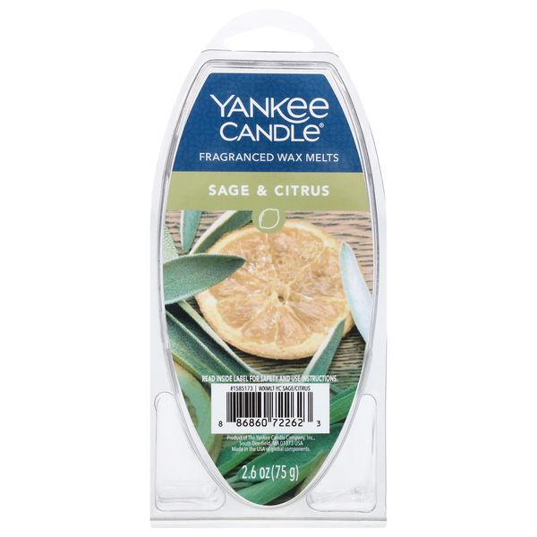 Yankee Candle Sage & Citrus Fragranced Wax Melts
