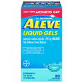 Aleve Naproxen Sodium Pain Relief Reducer Liquid Filled Capsules Easy Open