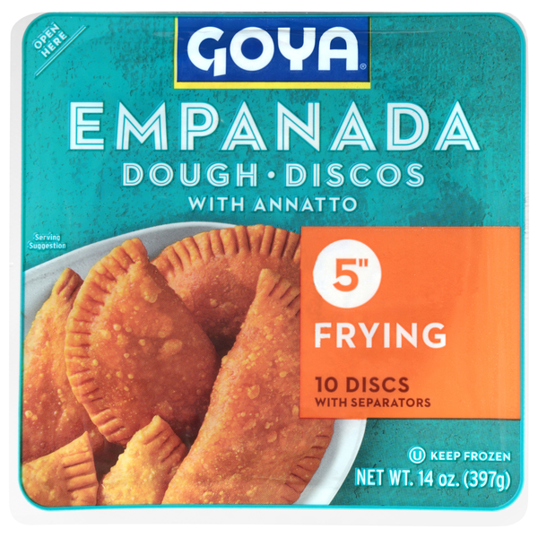 Goya Discos Con Color Para Empanadas (Dough for Turnovers) - 10 ct