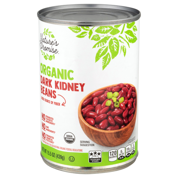 Nature's Promise Organic Low Sodium Dark Kidney Beans