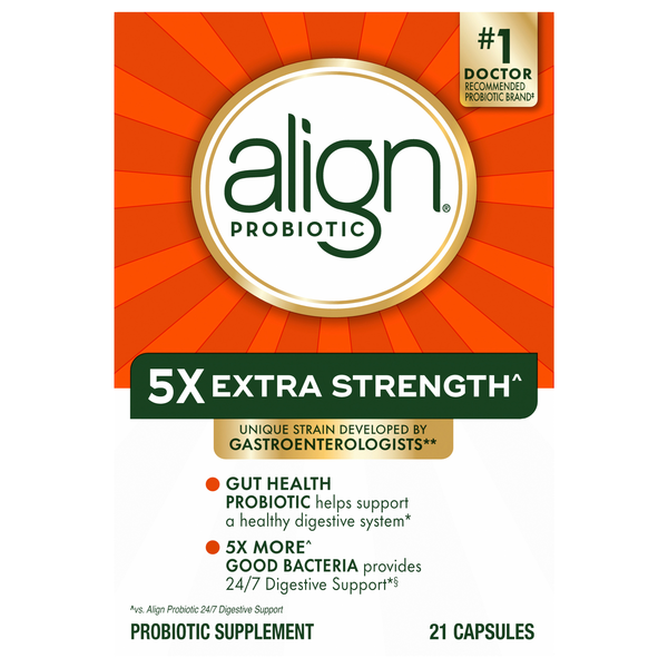 Align Extra Strength Probiotic for Digestive Health