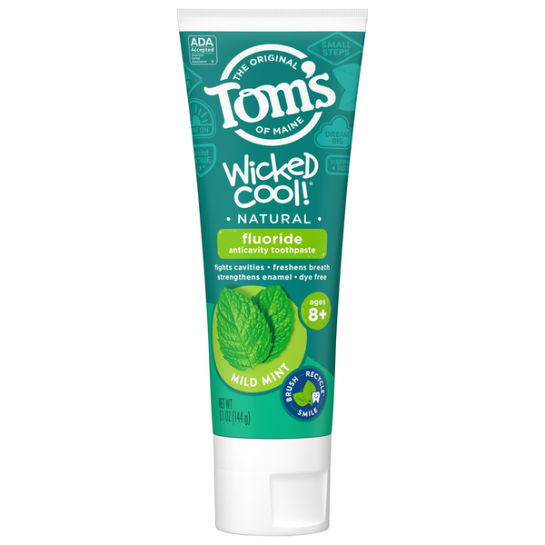 Tom's of Maine Kid's Natural Mild Mint Fluoride Anticavity Toothpaste