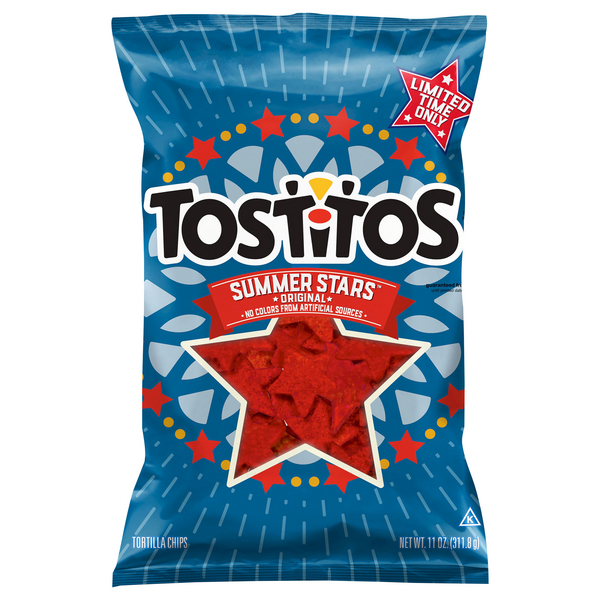 Save on Tostitos Summer Stars Tortilla Chips Original Order Online