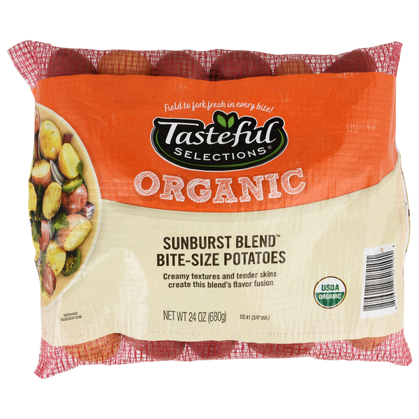 Tasteful Selections Organic Sunburst Blend Bite-Size Potatoes