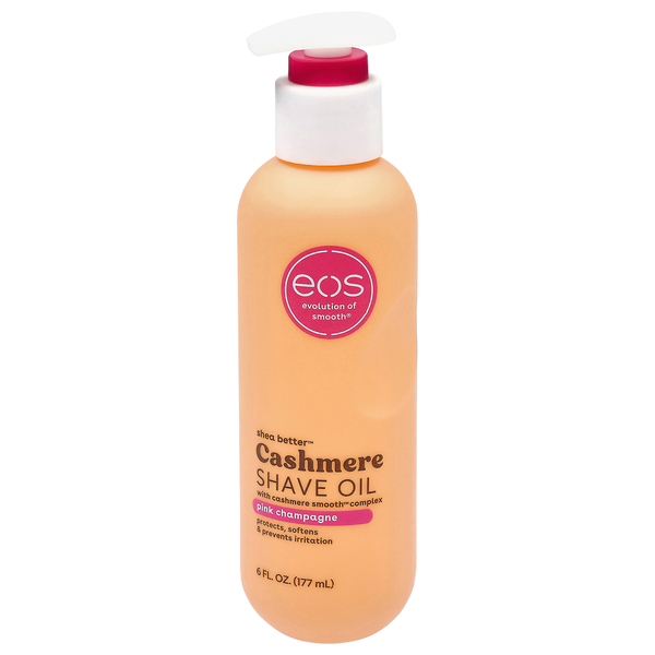 eos Pink Champagne Cashmere Shave Oil