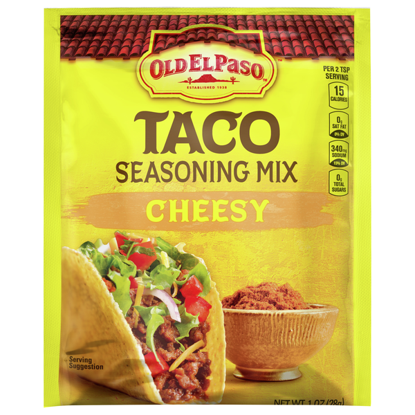 Old El Paso Cheesy Taco Seasoning Mix Packet