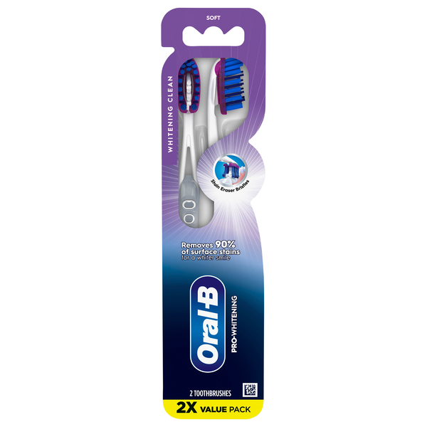 Oral-B 3D White Toothbrushes Soft