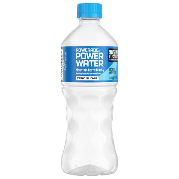 POWERADE Power Water Zero Sugar Mountain Berry Blast Flavored Water