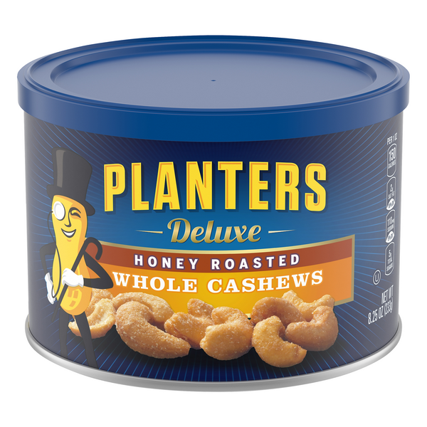 Save On Planters Deluxe Whole Cashews Honey Roasted Order Online 