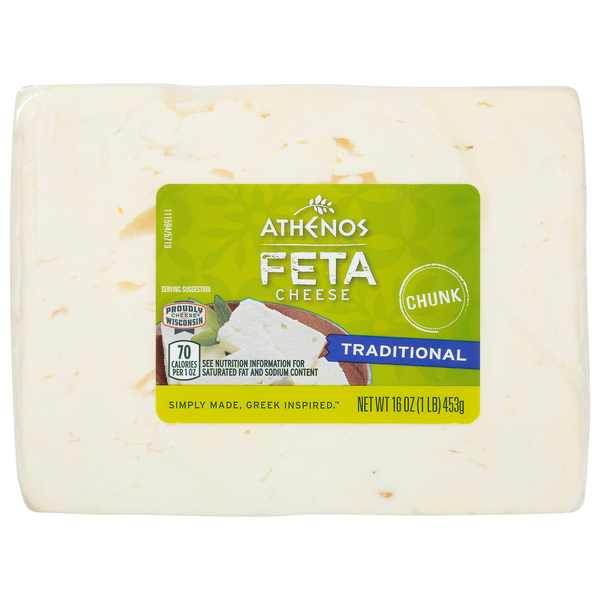 Athenos Traditional Feta Cheese Block
