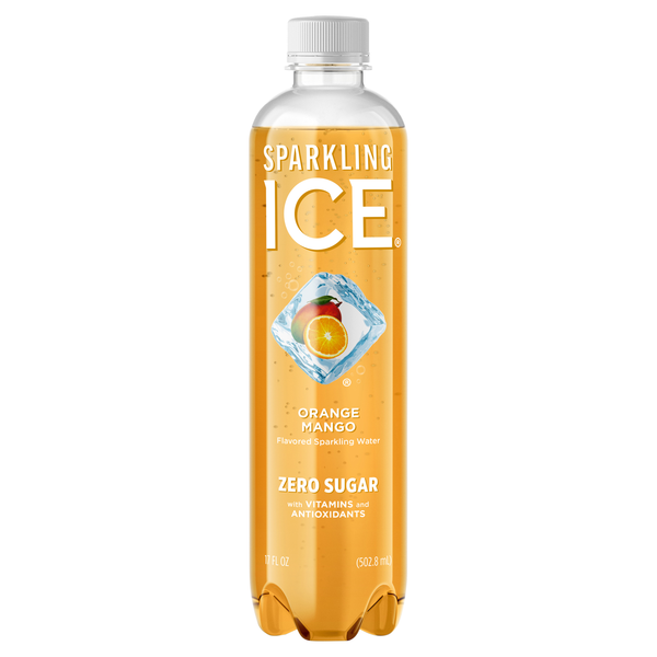 Sparkling Ice Zero Sugar Orange Mango Sparkling Water