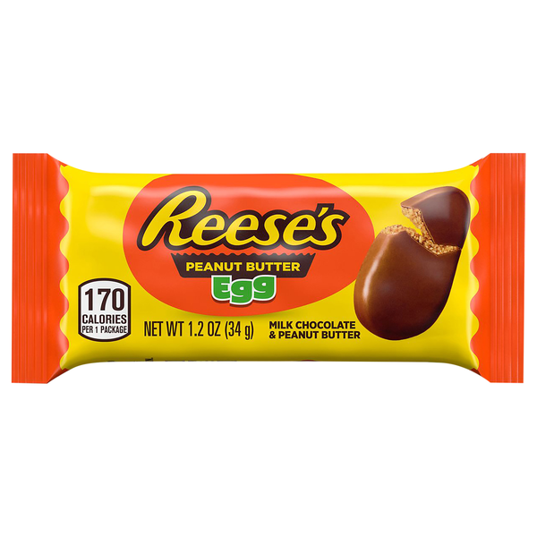 Reese's Milk Chocolate Peanut Butter Cup Egg Easter Candy