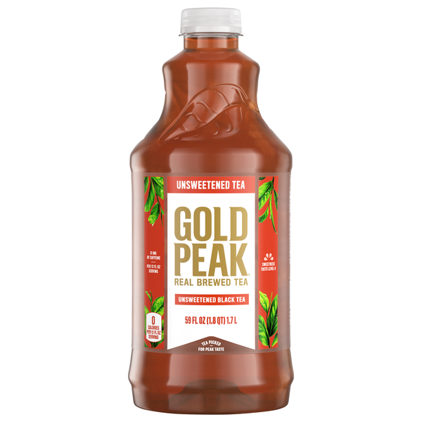 Gold Peak Brewed Unsweetened Black Iced Tea